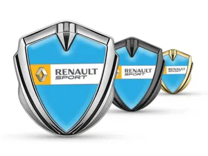 Renault Cupolato Emblema Badge Look Moderno Alta Gamma